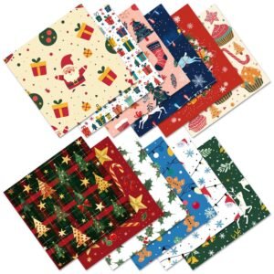 christmas elk decoration material paper5