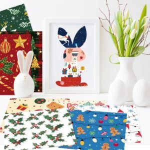christmas elk decoration material paper9