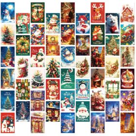 Christmas Eve Decoration Card (50 Pcs)