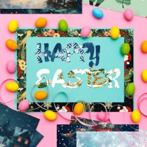 christmas fantasy snowflake decoration material paper8