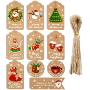 christmas kraft hang tags b4