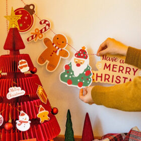 Christmas Large Hanging Tags Greeting Cards