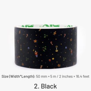 christmas leaf washi tape sku 2