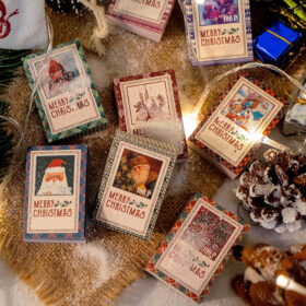 Christmas Material Paper and Gift Cloth Bags