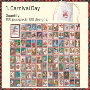 christmas material paper and gift cloth bags sku 1