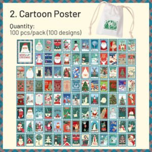 christmas material paper and gift cloth bags sku 2