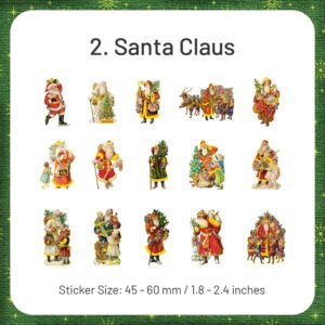 christmas pet stickers angel lady fairy santa claus girl pet sku 2