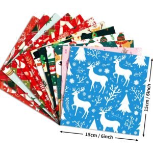 christmas red and green plaid decorative paper5