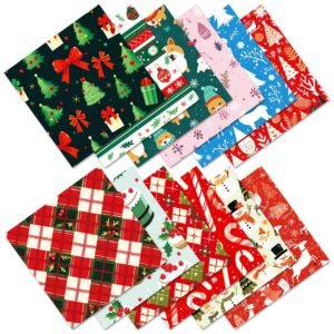 christmas red and green plaid decorative paper9