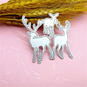 Christmas Reindeer Carbon Steel Crafting Dies