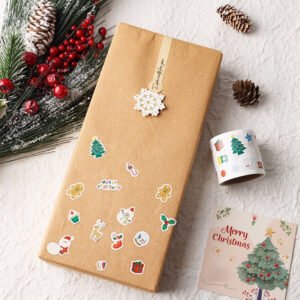 Christmas Special Shape Roll Stickers christmas special shape roll stickers b3
