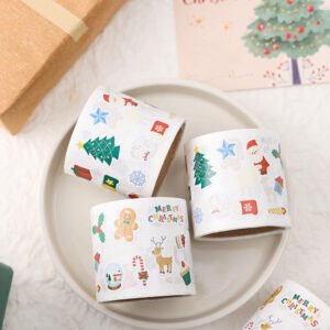Christmas Special Shape Roll Stickers christmas special shape roll stickers b4