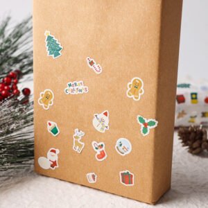Christmas Special Shape Roll Stickers christmas special shape roll stickers b7