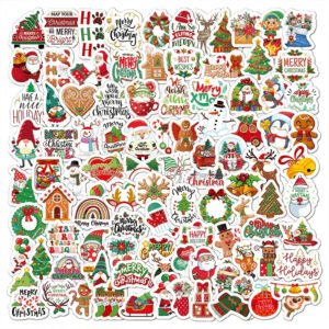 christmas themed vinyl decorative stickers b1