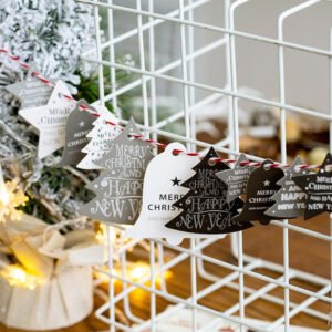 Christmas Tree Bell Star Cardstock Hanging Tags christmas tree bell star cardstock hanging tags b6