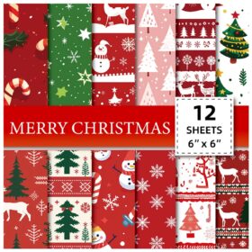 Christmas Tree Decoration Material Paper