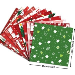 christmas tree decoration material paper6