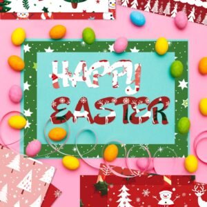 christmas tree decoration material paper8