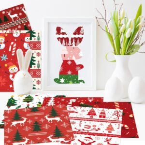 christmas tree decoration material paper9