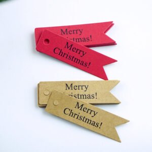 Christmas Vintage Kraft Decorative Hanging Tags