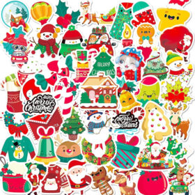 Christmas Vinyl Decorative Stickers