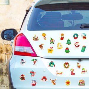 christmas vinyl decorative stickers b6