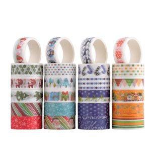 Christmas Washi Tape Set (24 Rolls)