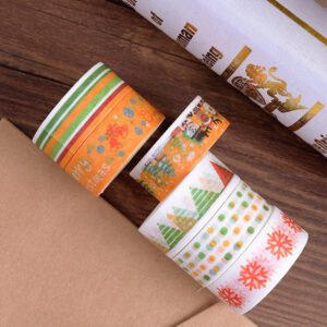 christmas washi tape set 24 rolls b2