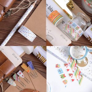 christmas washi tape set 24 rolls b3