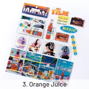 CITYPOP Iridescent Sticker Pack - Travel, Japanese Anime, ACG citypop iridescent sticker pack japanese anime acg sku 3