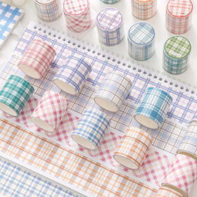 Classic Grid Pattern Washi Tape