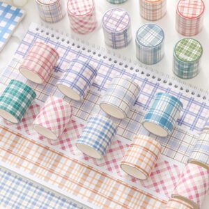 Classic Grid Pattern Washi Tape