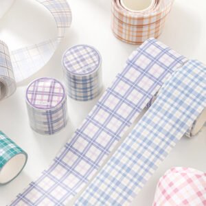 Classic Grid Pattern Washi Tape classic grid pattern washi tape b2