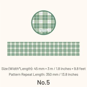 Classic Grid Pattern Washi Tape classic grid pattern washi tape sku 5