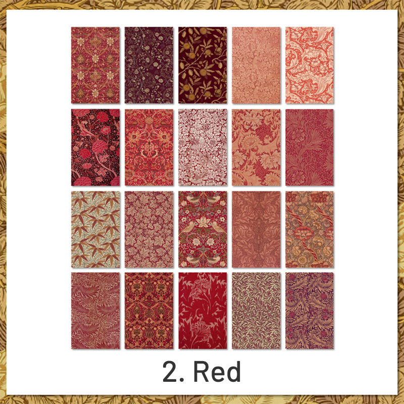 classic william morris pattern vintage boxed decorative paper sku 2