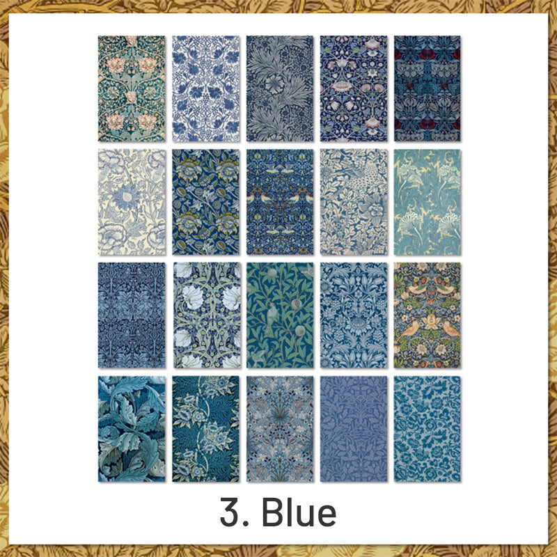 classic william morris pattern vintage boxed decorative paper sku 3