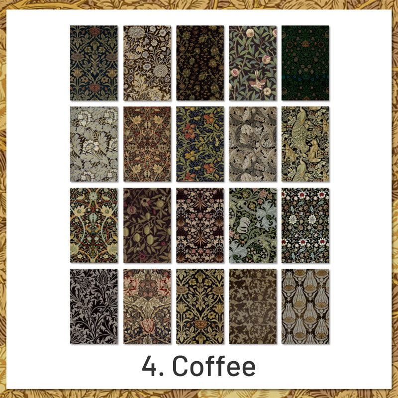 classic william morris pattern vintage boxed decorative paper sku 4