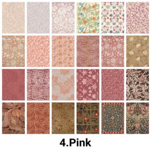Classic William Morris Pattern Vintage Decorative Paper classic william morris pattern vintage decorative paper pink