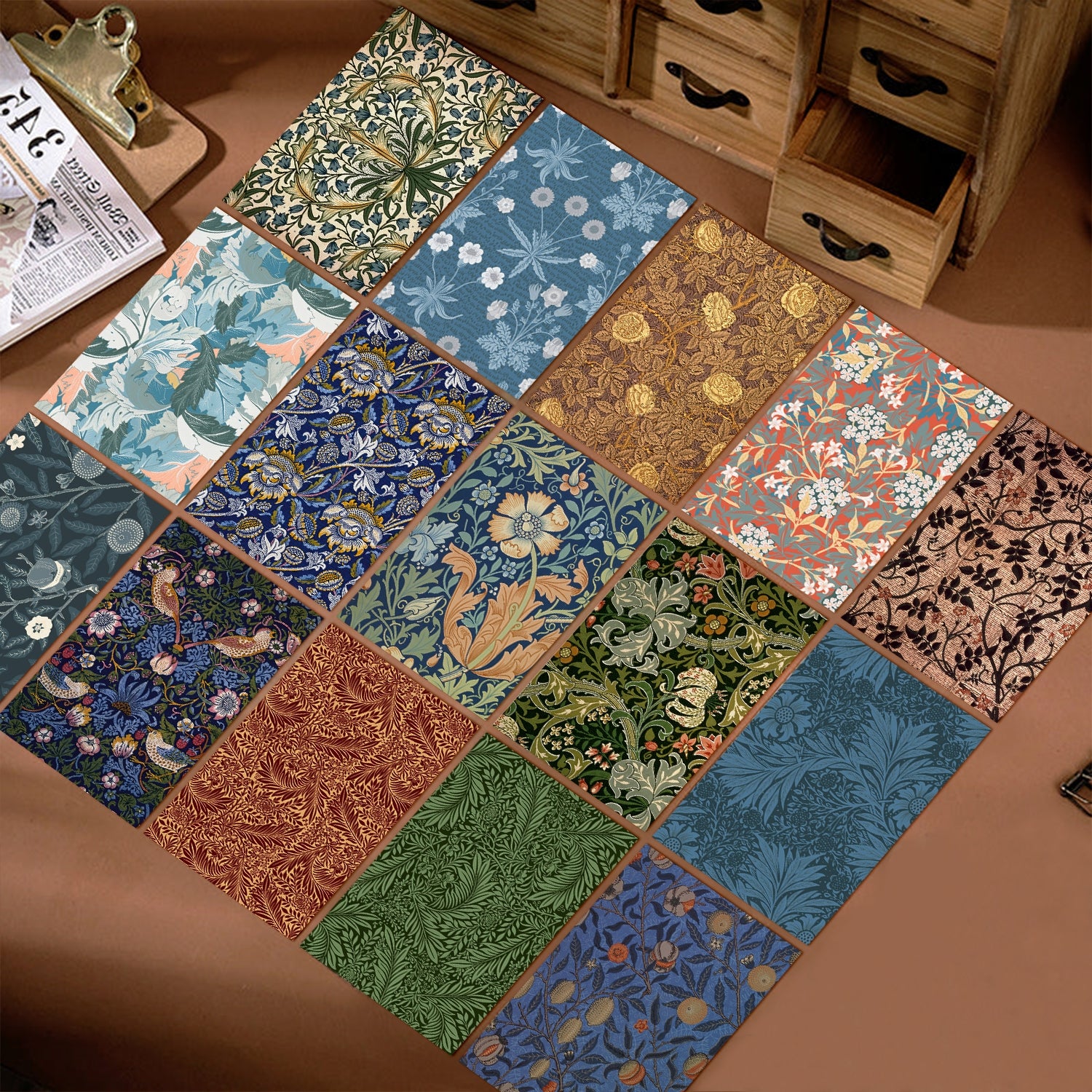 classic-william-morris-pattern-vintage-decorative-paper2 classic william morris pattern vintage decorative paper2