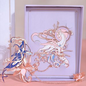 Classical Chinese Style Hollow Metal Bookmark classical chinese style hollow metal bookmark b4