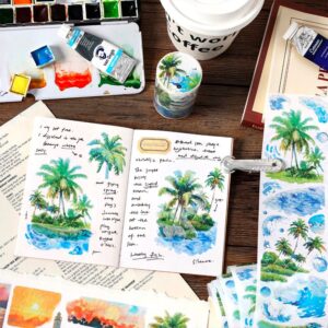 coastal scene decorative tape4