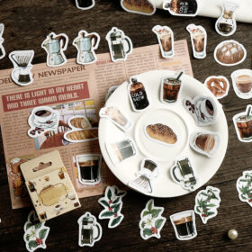 Coffee Beverage Theme Stickers