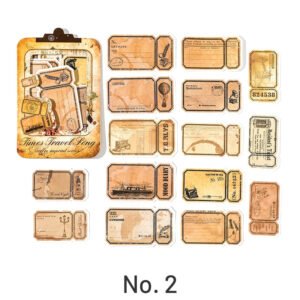 coffee imprint seal kraft paper stickers sku 2