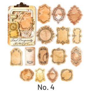 coffee imprint seal kraft paper stickers sku 4