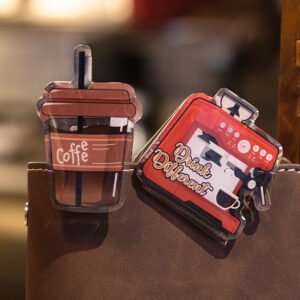 coffee nostalgia acrylic clips b4