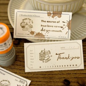 Coffee Print Series Self-Inking Stamp coffee print series self inking stamp b