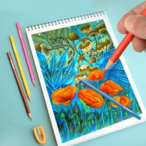 colored lead oil pencil 1