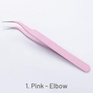 colored stainless steel diy craft tweezer sku 1