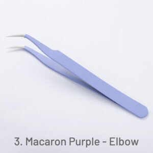 colored stainless steel diy craft tweezer sku 3