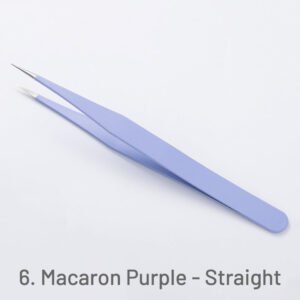 colored stainless steel diy craft tweezer sku 6